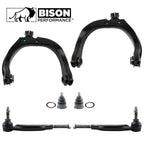 6pc Upper Control Arms Outer Tie Rods Kit for Buick Chevy GMC