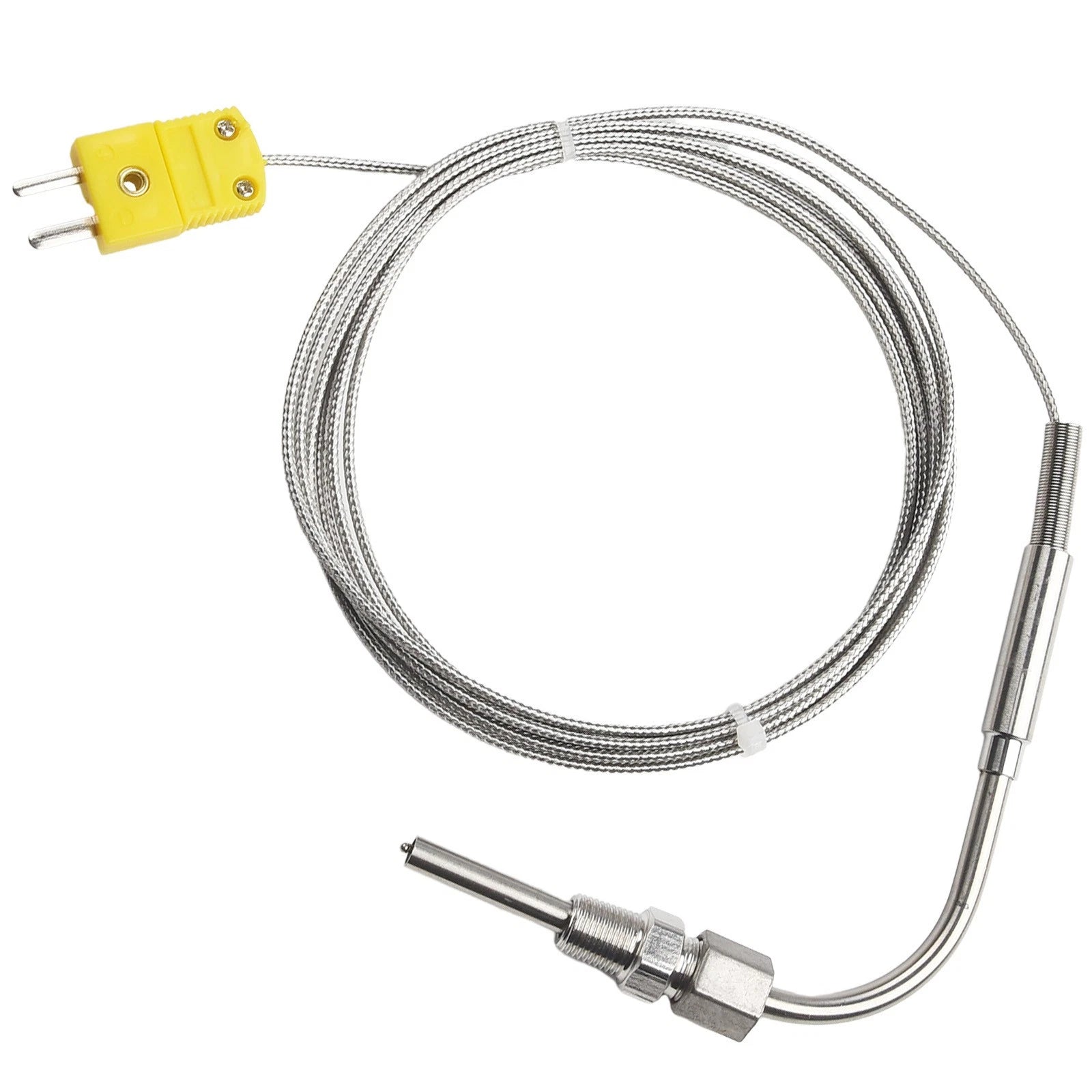 K-Type Thermocouple Exhaust Probe Sensor 2M EGT for Universal Applications