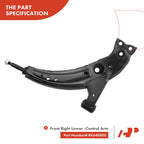 Front Right Lower Control Arm for Toyota Corolla (1988-1991)