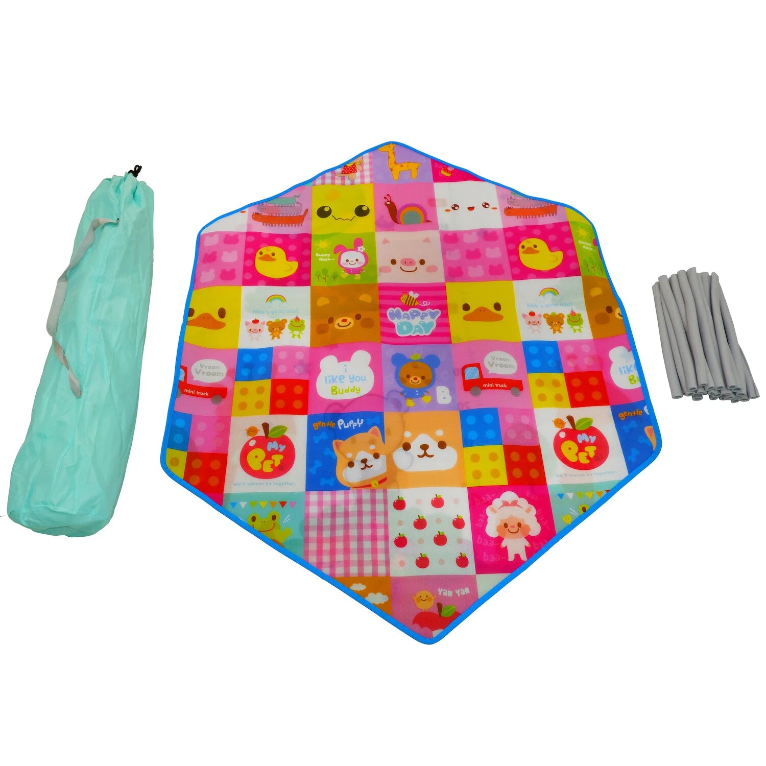 Portable Mesh Playard for Dogs & Kids (Home, Park, Beach)