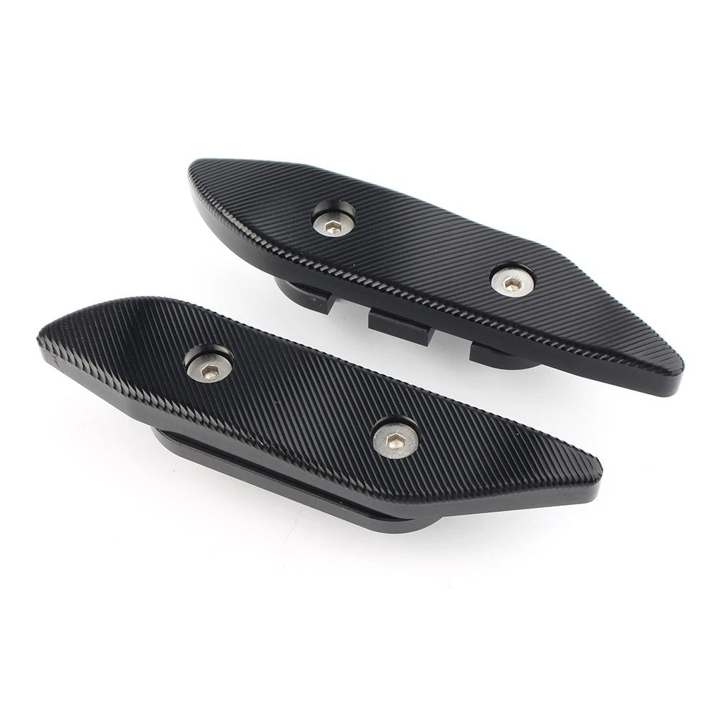 CNC Mirror Rearview Hole Cap Cover for Yamaha TMAX530 (2017–2018) Black