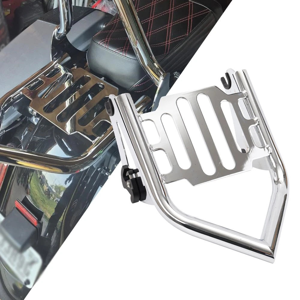 Detachable Stealth Luggage Rack for Harley Road King/Glide (2009–Present)