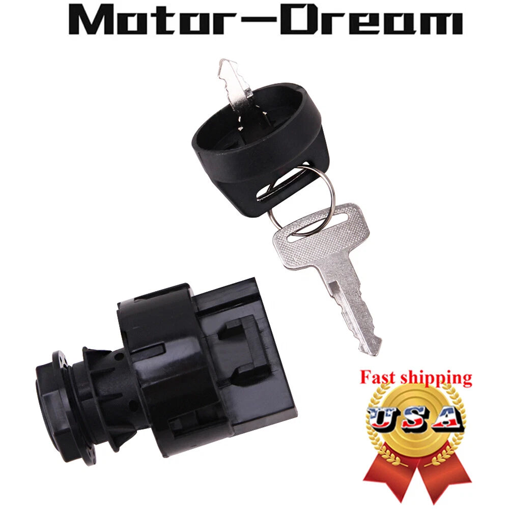 Ignition Key Switch for Polaris Scrambler 500 2X4 4X4 (2002–2003)