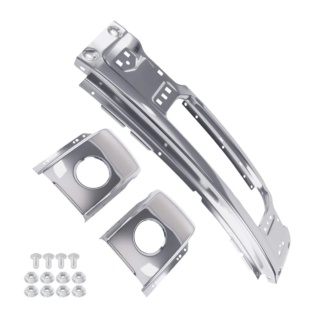 Front Bumper Bar Chrome Steel for Ford F-150 (2009–2014) 9L3Z17757B