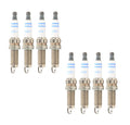 Set of 8 Bosch OE Fine Wire Double Platinum Spark Plugs for BMW 4.4L V8