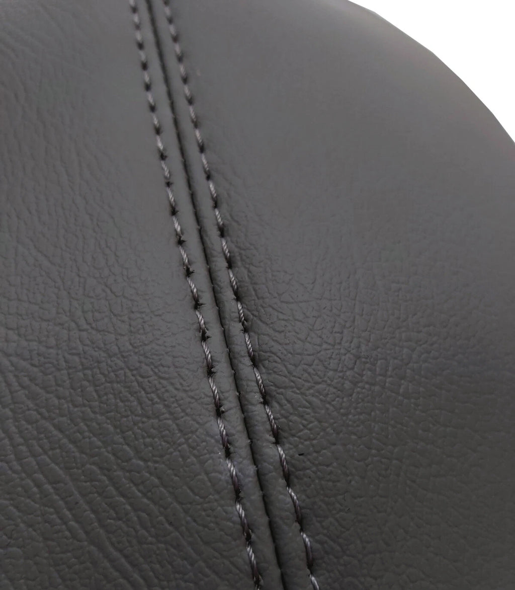 Rear Armrest Door Panel Cover for Honda CR-V (2012–2016) Gray PVC Leather
