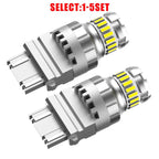 Set of 2 3157 3156 LED Reverse Backup Brake Tail Light Bulbs for