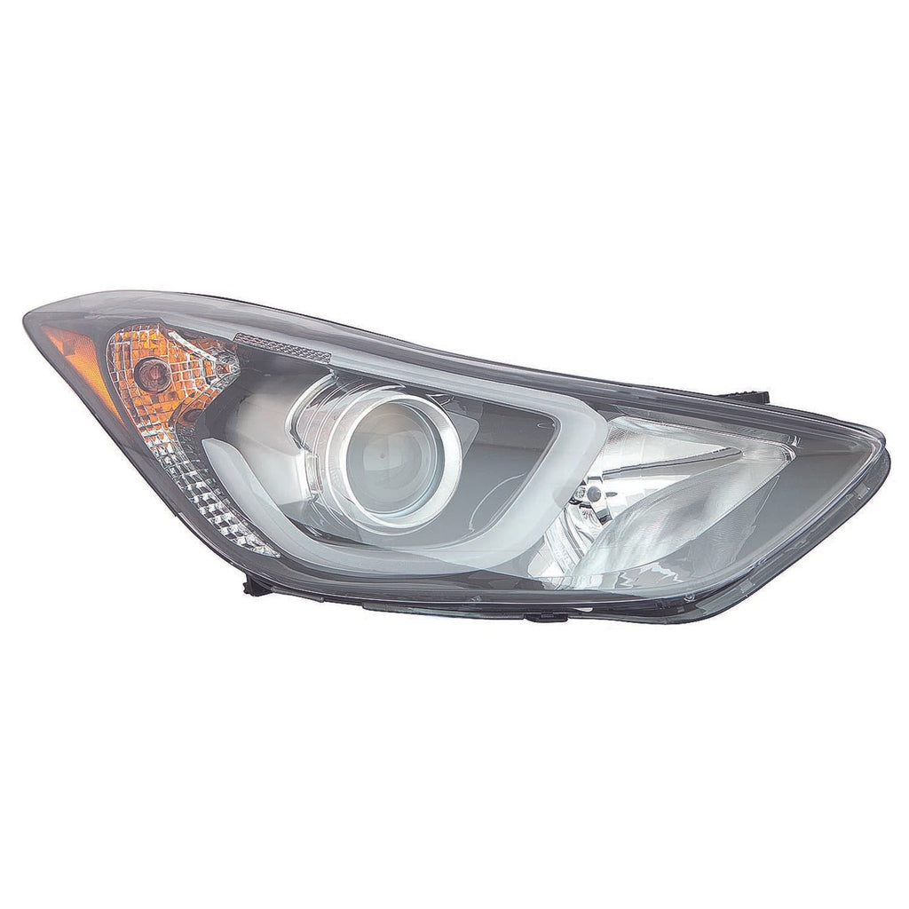 Replacement Passenger Side Projector Style Headlight Assembly w/LED