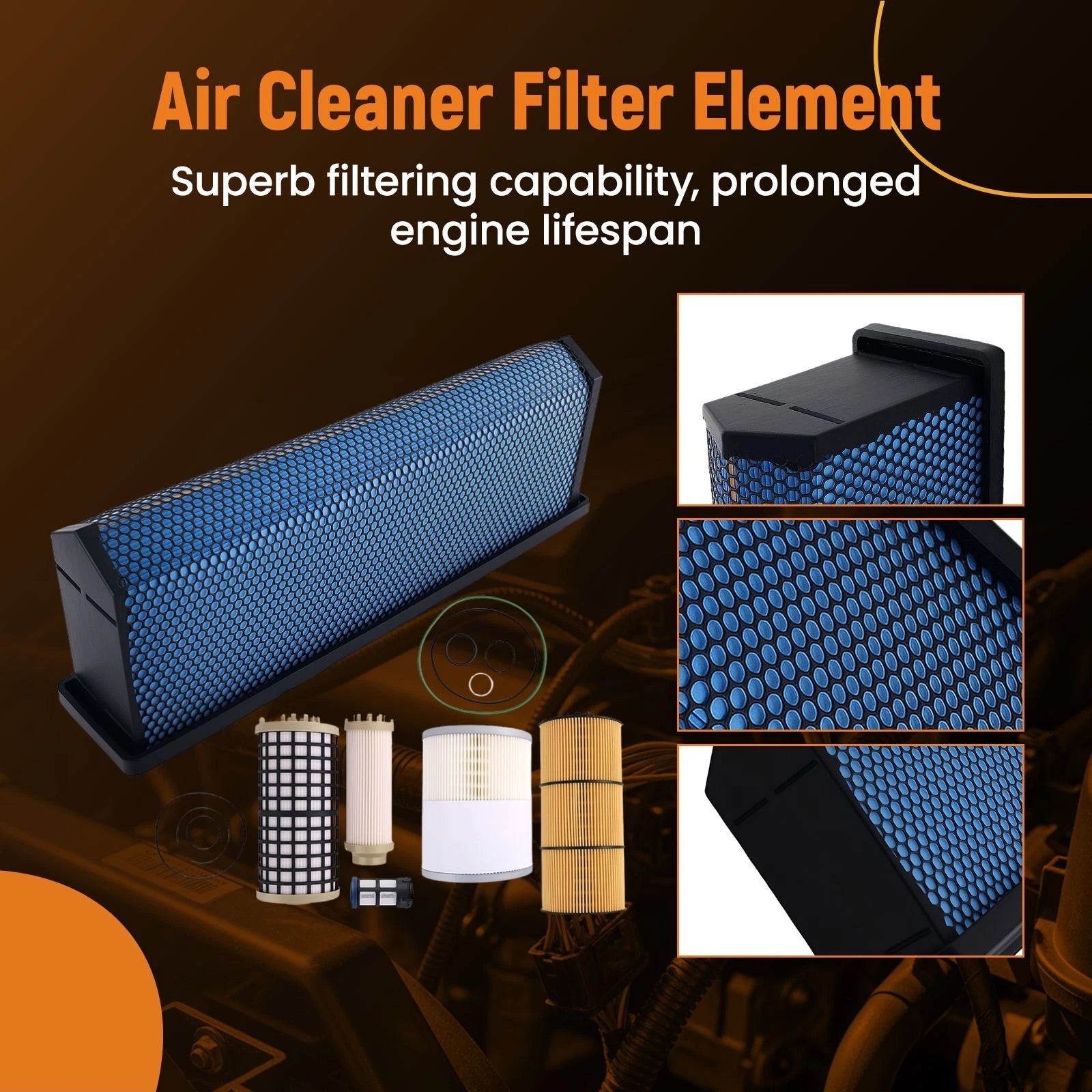 Complete Filter Kit for Freightliner Cascadia (2010-2023)
