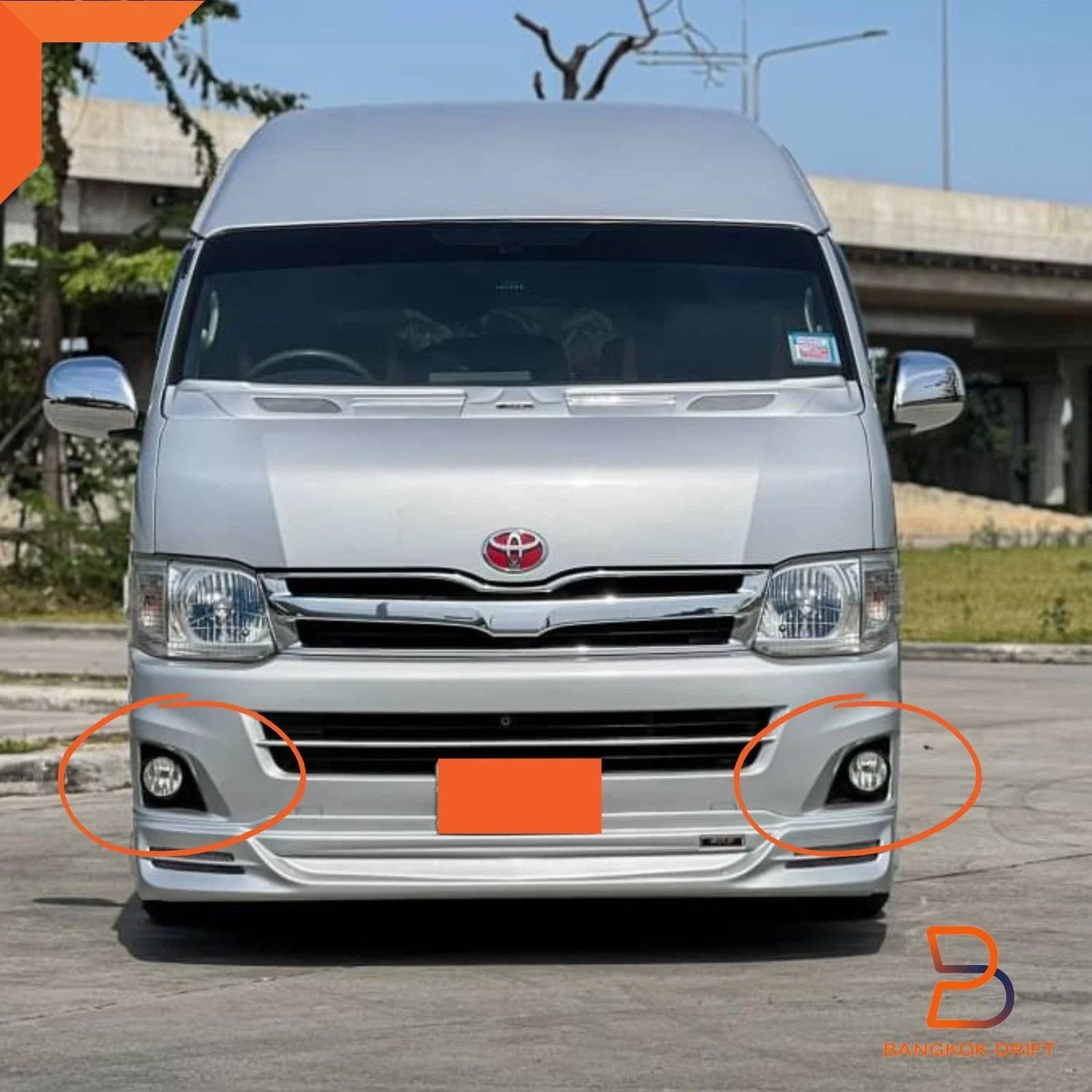 Fog Lamp Spot Light for Toyota Hiace Commuter (2011-2013)