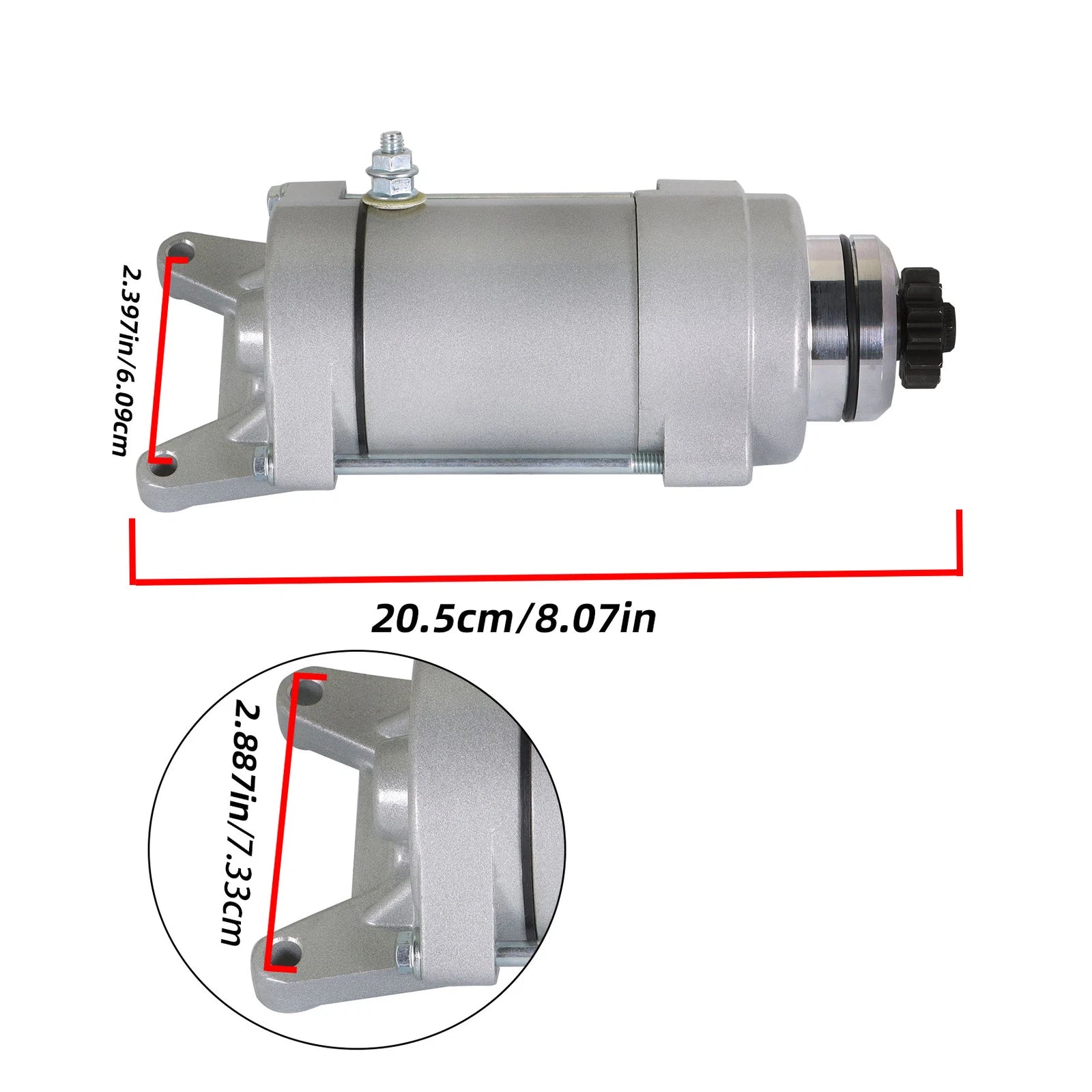 Starter for Yamaha V-Star 1100 Classic Custom (1999–2009) 410-54125