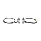 1" CNC Handlebar Switch Controls Housing for Harley Universal Motor Chrome
