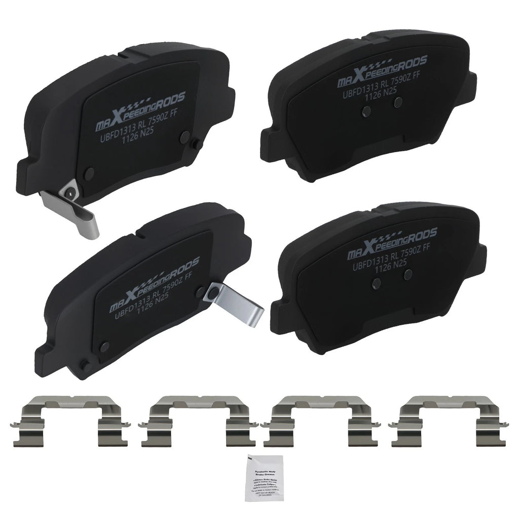 Front Ceramic Brake Pads Kit for Hyundai Azera (2012–2017) / Kia Rondo (2014–2017)