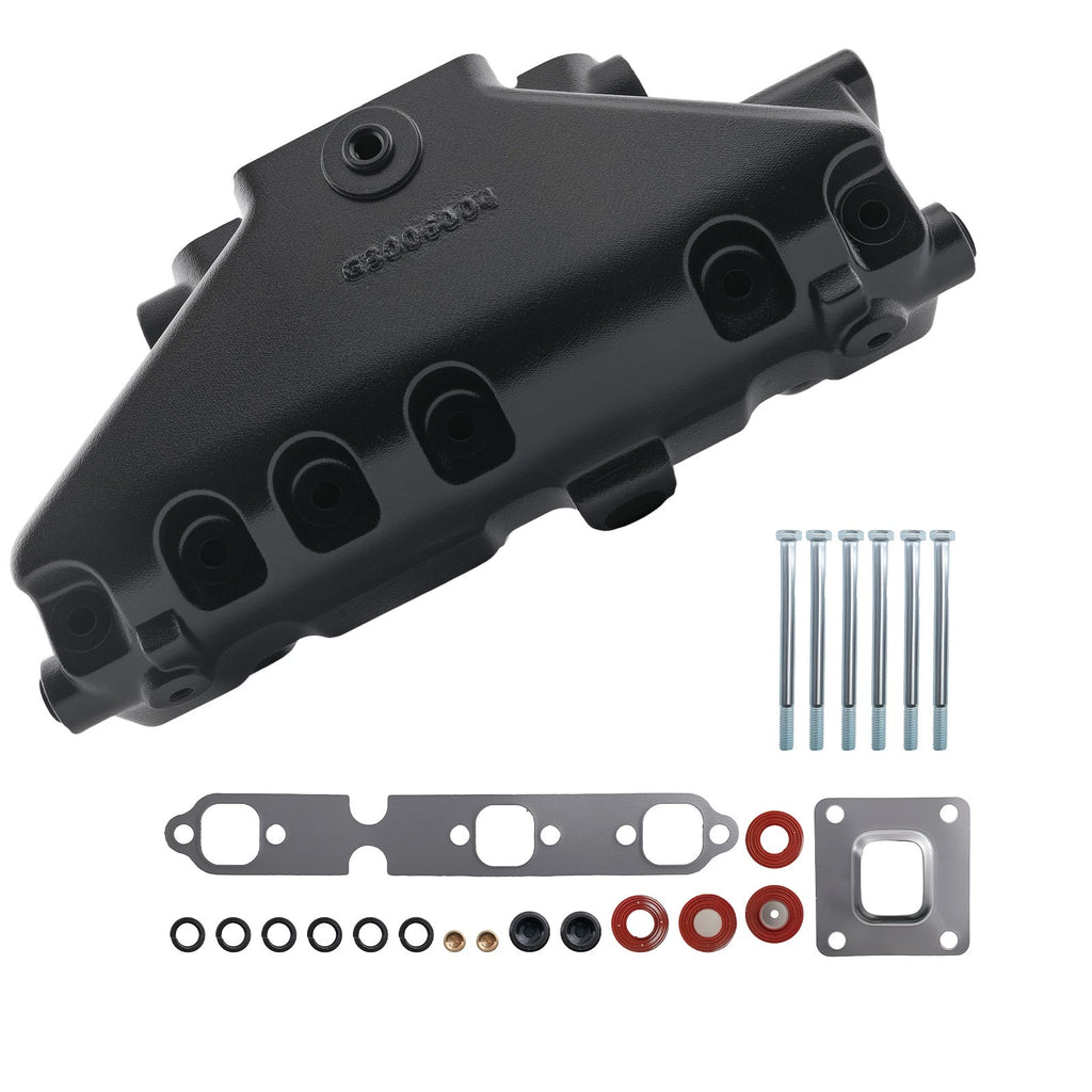 Dry Joint Exhaust Manifold Riser Kit for Mercruiser GM 4.3L V6 (2002-Up) 864612T01