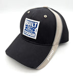 Navy Blue Hat Cap with White Built Ford Tough Oval Emblem for Ford Trucks (1990–2024)