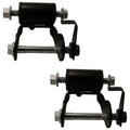Set of 2 Rear Leaf Spring Shackles for F-250 F-350 Super Duty (2008–2015)