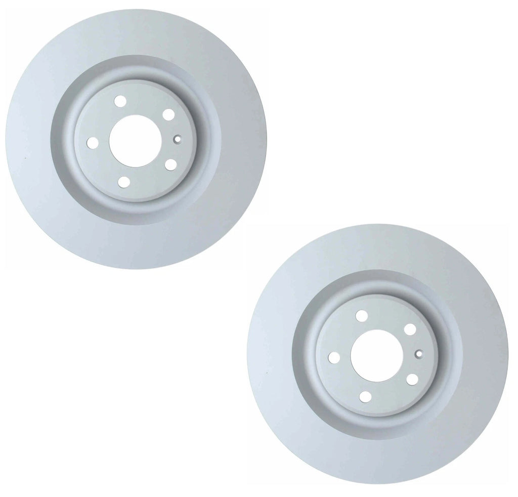 Set of 2 Rear Disc Brake Rotors 350mm for Audi A8 Quattro Q7 Q8 S8