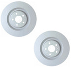 Set of 2 Rear Disc Brake Rotors 350mm for Audi A8 Quattro Q7 Q8 S8
