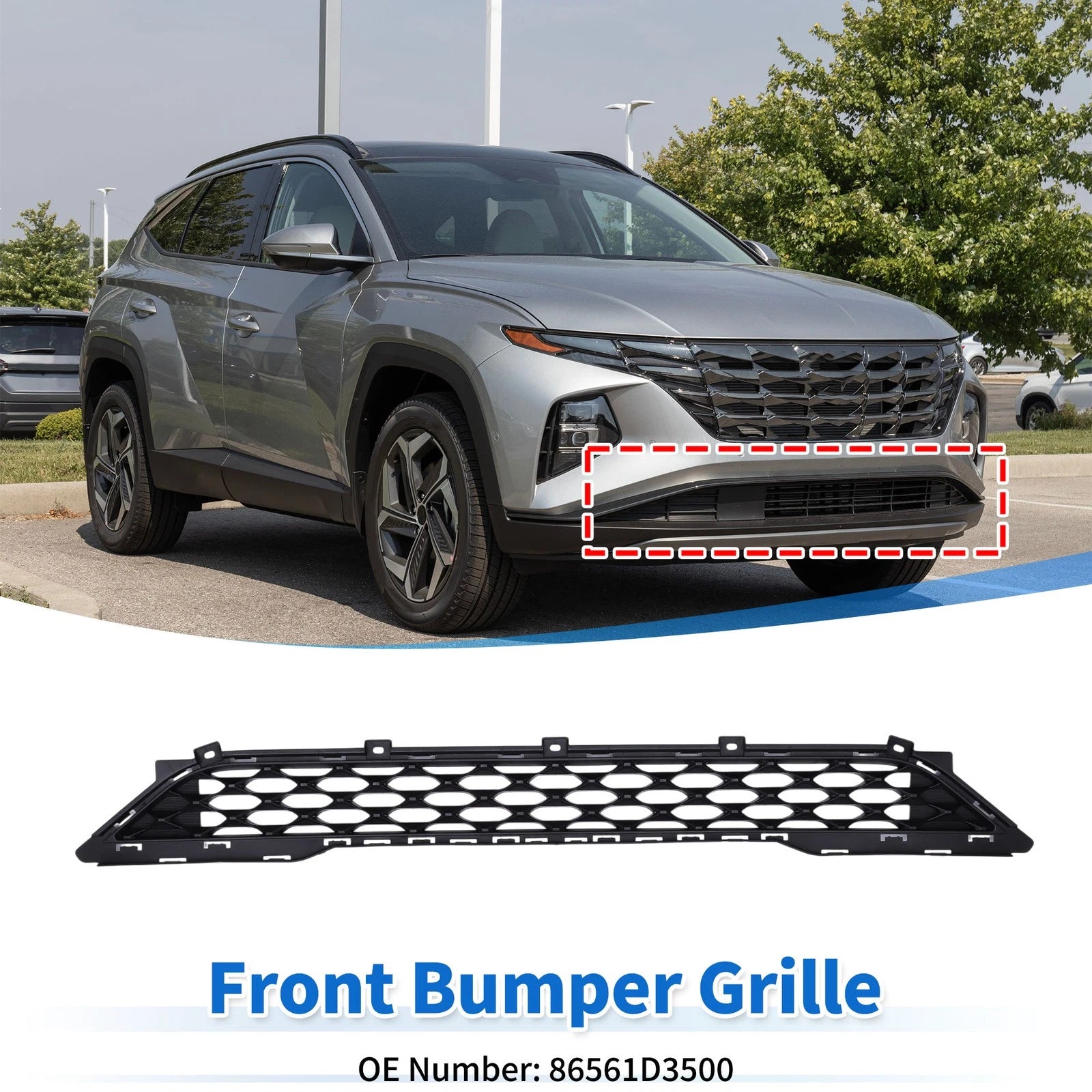 Lower Grille for Hyundai Tucson (2019–2021)
