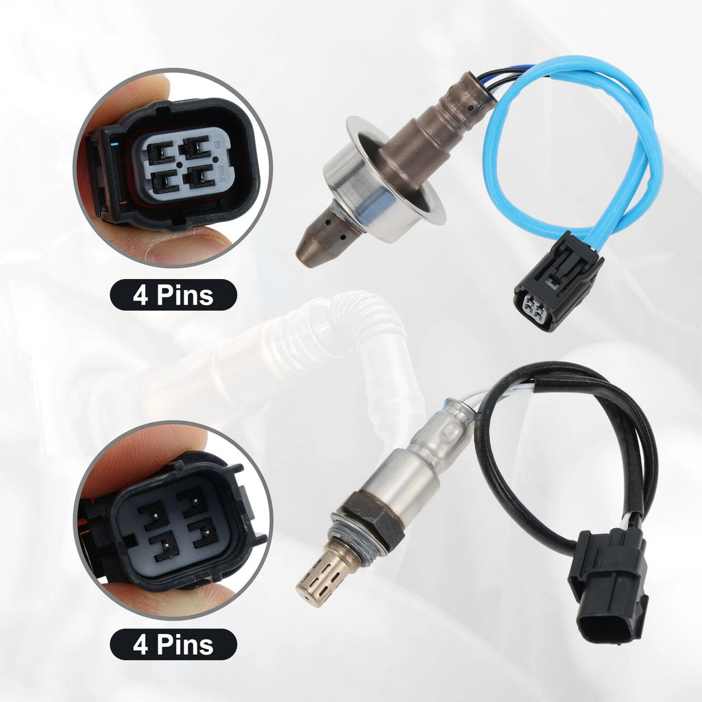 Set of 2 Upstream Downstream Oxygen Sensors for Honda Civic 1.8L L4 (2012–2015) No. 2349119