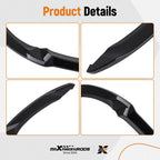 Front Bumper Lip Spoiler for BMW F80 M3 F82 F83 M4 (2015–2020) MP Style Gloss Black