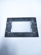 Set of 2 Vimar 16733.01 White Metal Frame Plaque Module
