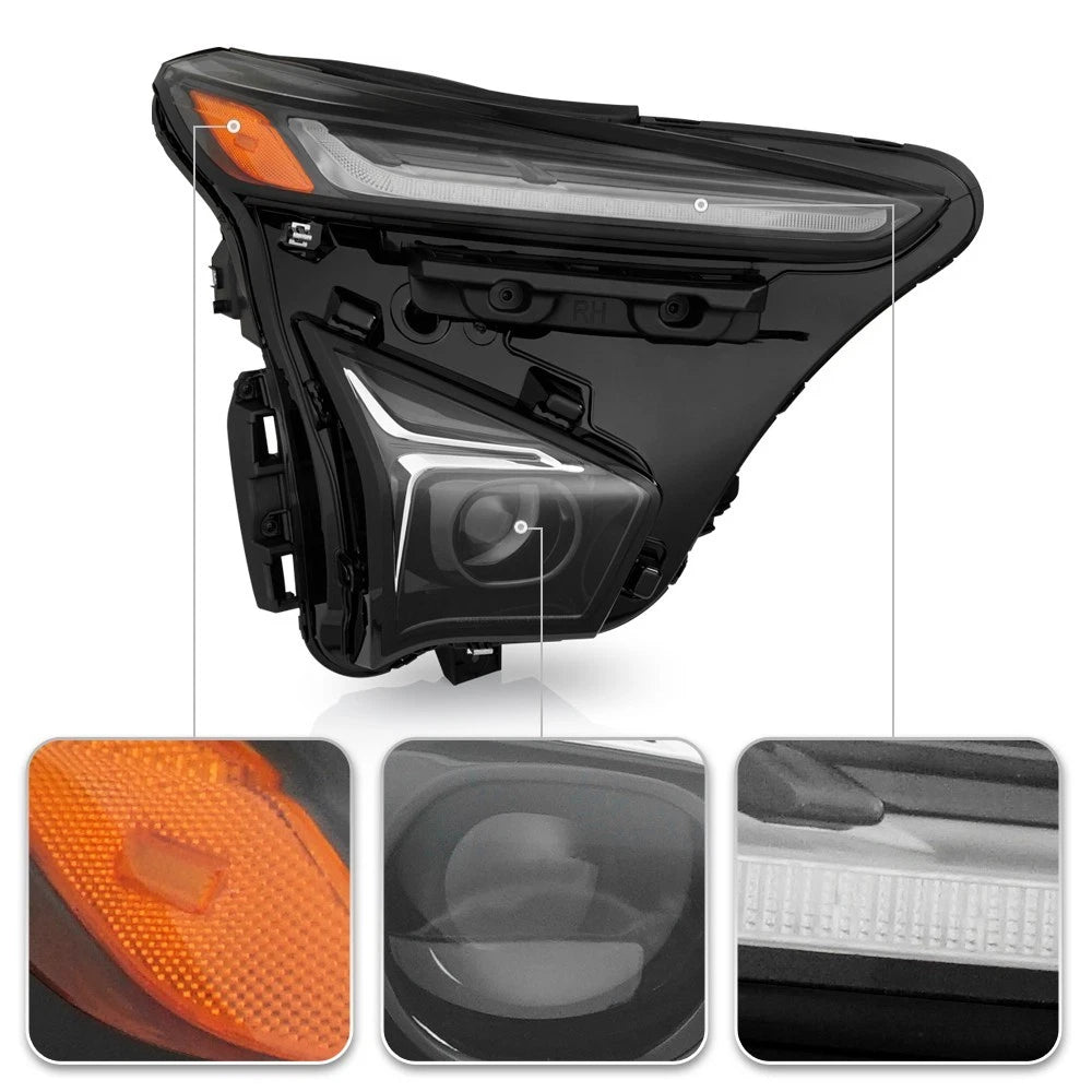 Full LED Projector Headlight Assembly for Chevy Bolt EUV (2022–2023)