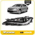 Driver Side Halogen Headlight with DRL for Chrysler 200 (2015–2017)