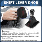 5 Speed Gear Shift Knob with Cover No.3AA711113A for VW Passat (2013–2021)