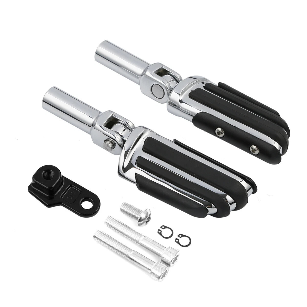 Rear Passenger Footpeg Pegs for Harley Softail Slim (2012–2017) FLSTSB
