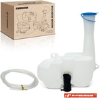 Windshield Washer Fluid Reservoir Tank with Cap and Pump for Toyota Tercel (1990-1994)