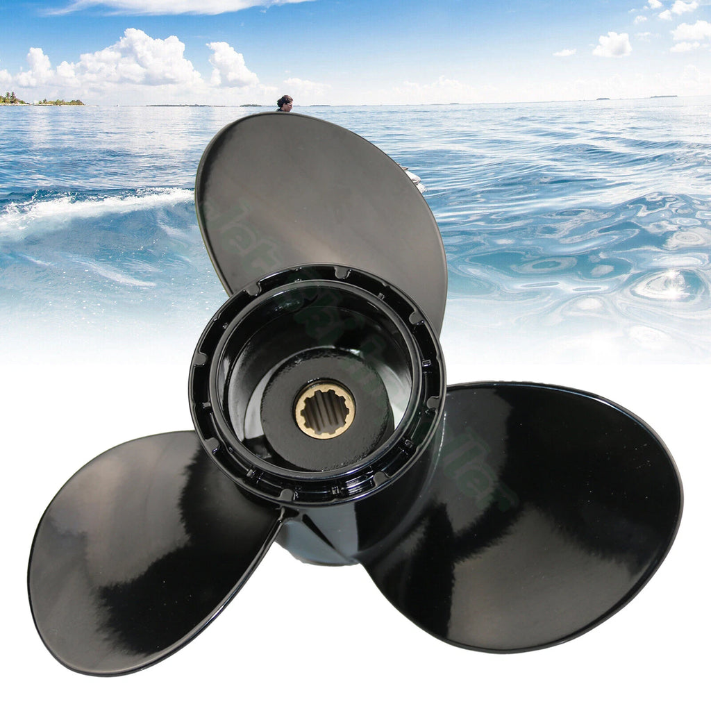 Boat Propeller 10.25x15 for Suzuki Outboard DT DF 25-30HP (Aluminum)