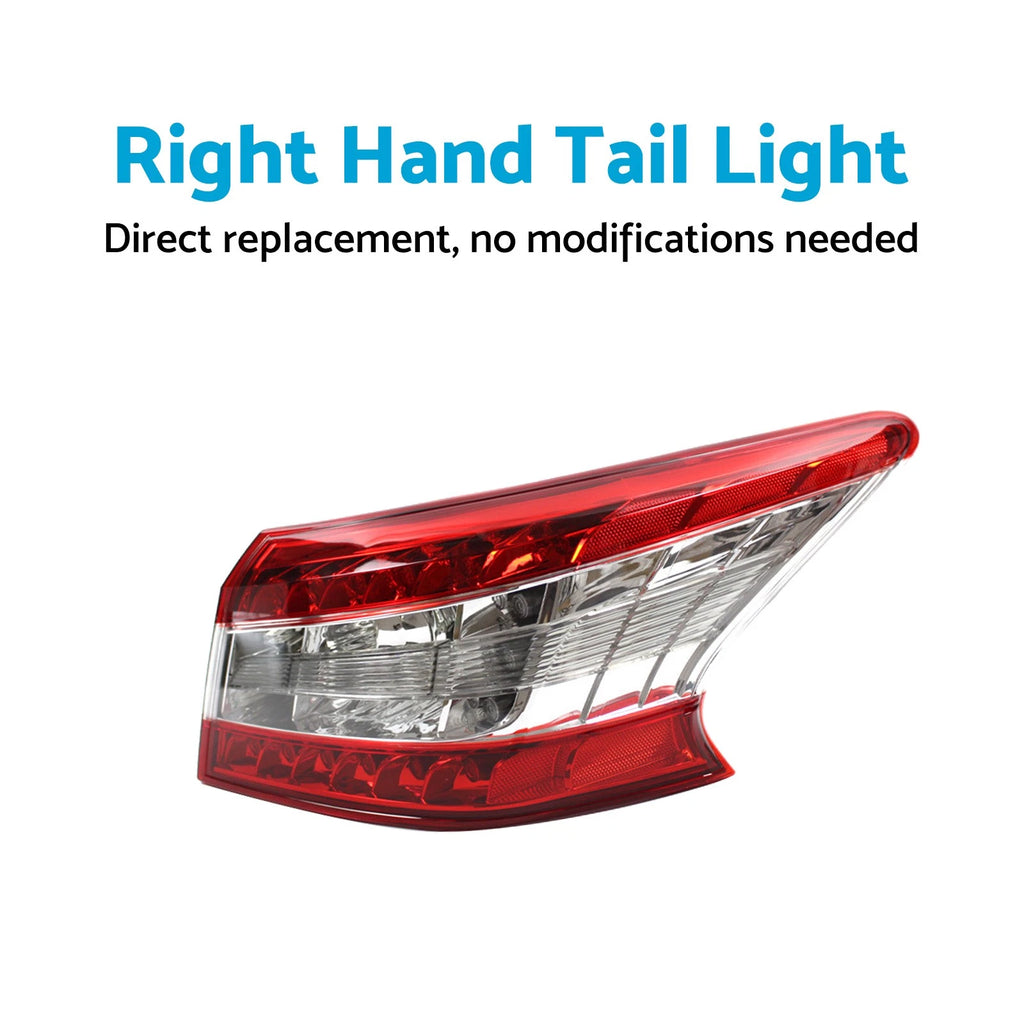 Right Hand Tail Light Rear Lamp LED for Nissan Pulsar B17 (2012–2016)