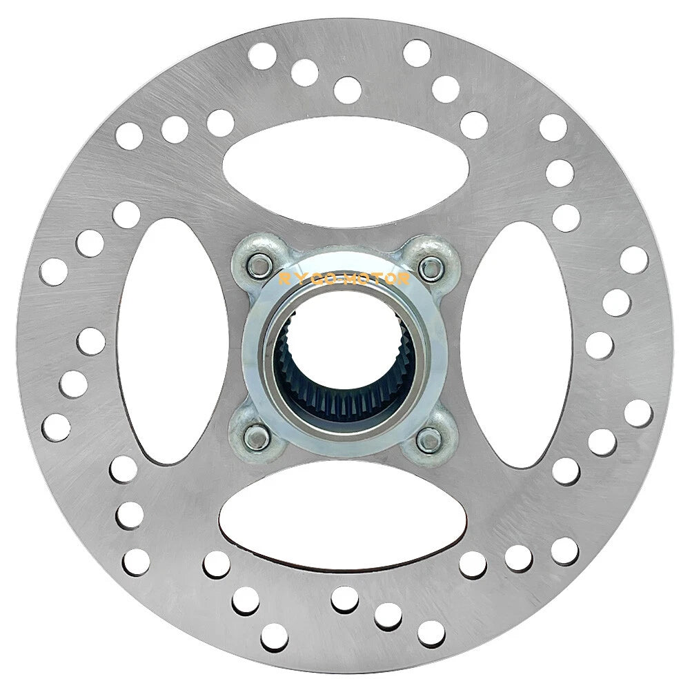 Rear Brake Rotor Disc & Flange Hub for Yamaha Raptor 700 YFM700/700R (2006–2022)