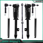 Set of 4 Front Struts Rear Shocks Tie Rods for Chrysler 300 Charger Magnum (2006–2010)