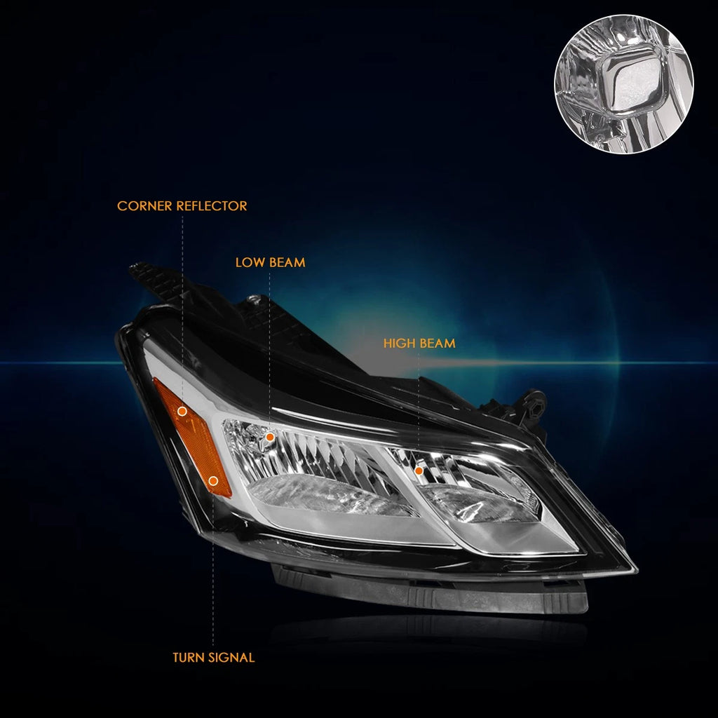 Passenger Side Headlight Assembly for Chevy Traverse (2013–2017)