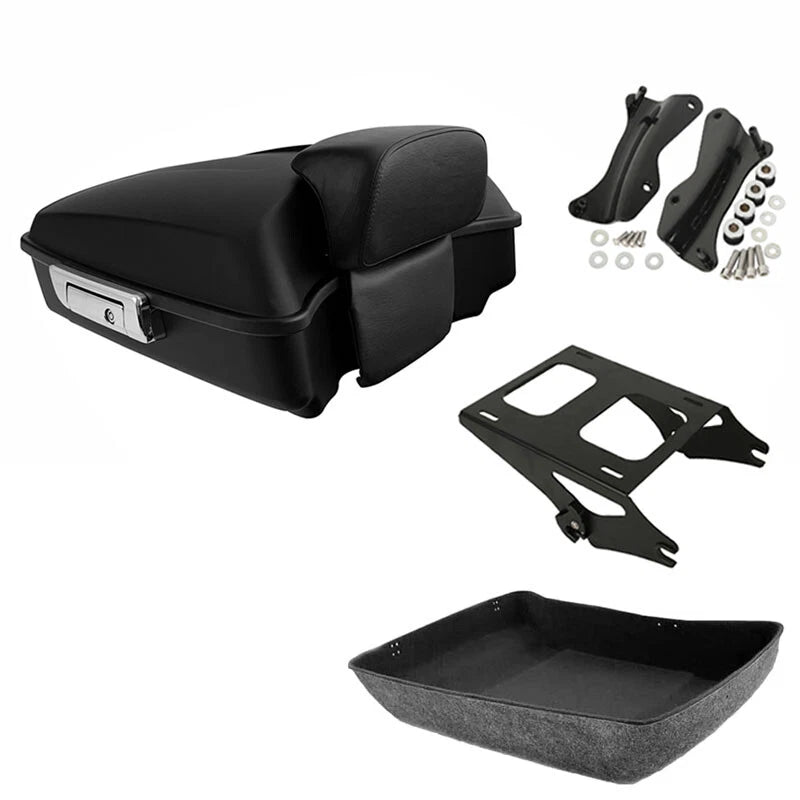 Trunk Backrest Mount Docking Kit for Harley Street Glide (2014–2026)