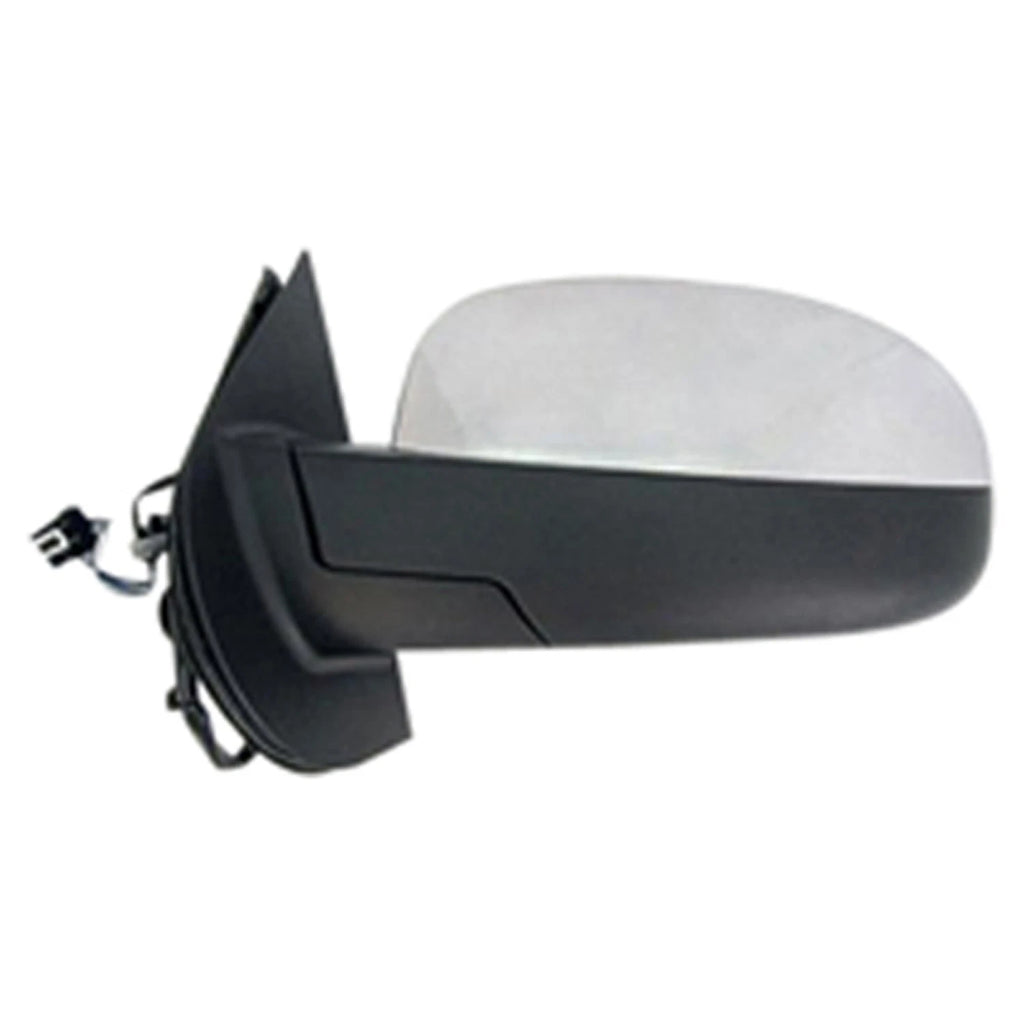 Replacement Brushed Driver Side Power Door Mirror w/Heated Glass