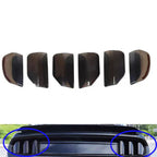 6 x Car Body Trim Lamp Guard Covers for Ford Mustang (2015-2017) Smoked Black