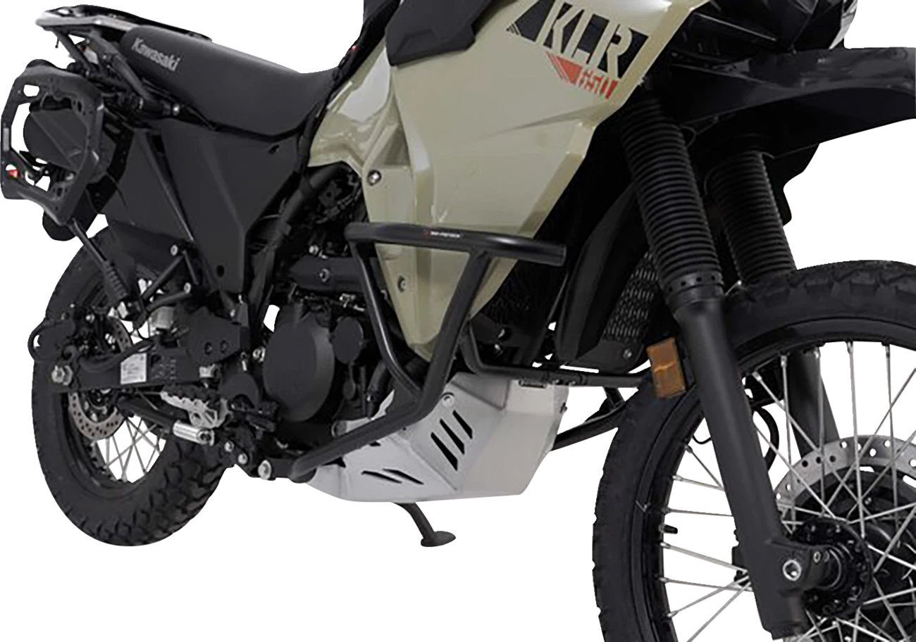 SW-MOTECH Crash Bar Set for Kawasaki KLR 650/S (2018–2023) - Black