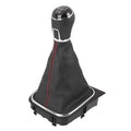 5 Speed Gear Shift Knob Gaiter Boot Cover Black for Volkswagen Jetta Golf (2005–2023)