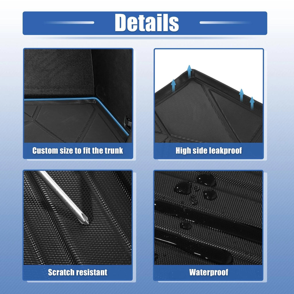 Trunk Mat TPE Cargo Liner for Hyundai Palisade (2020–2023)