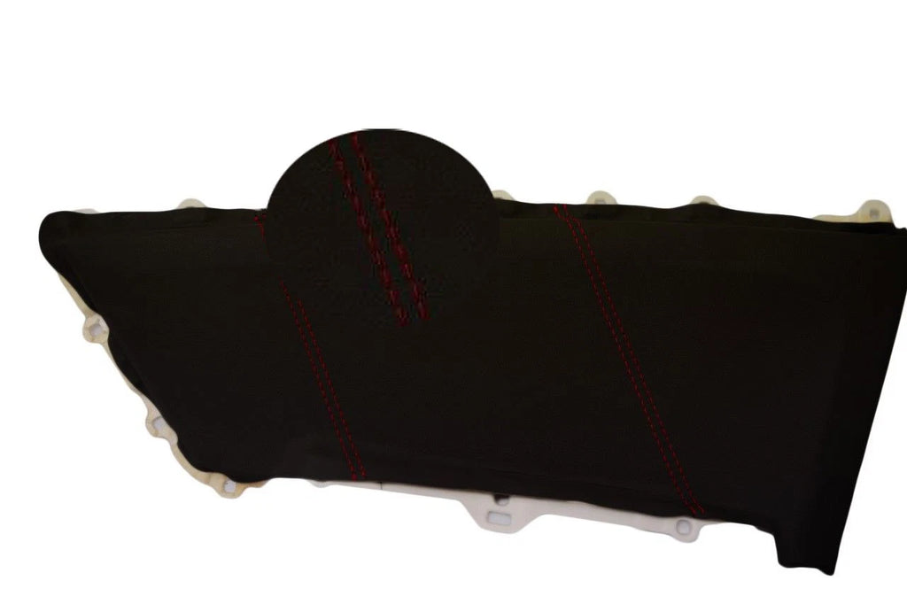 Synthetic Leather Door Panel for Honda Civic Coupe (2012–2015) Red Stitch