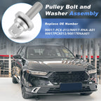 Crankshaft Pulley Bolt and Washer for Honda Accord CRV Civic (2003–2011)