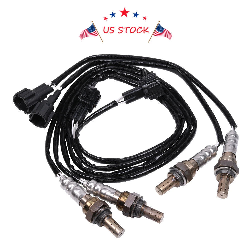 Set of 4 Oxygen Sensors for Nissan Frontier Xterra (2004)
