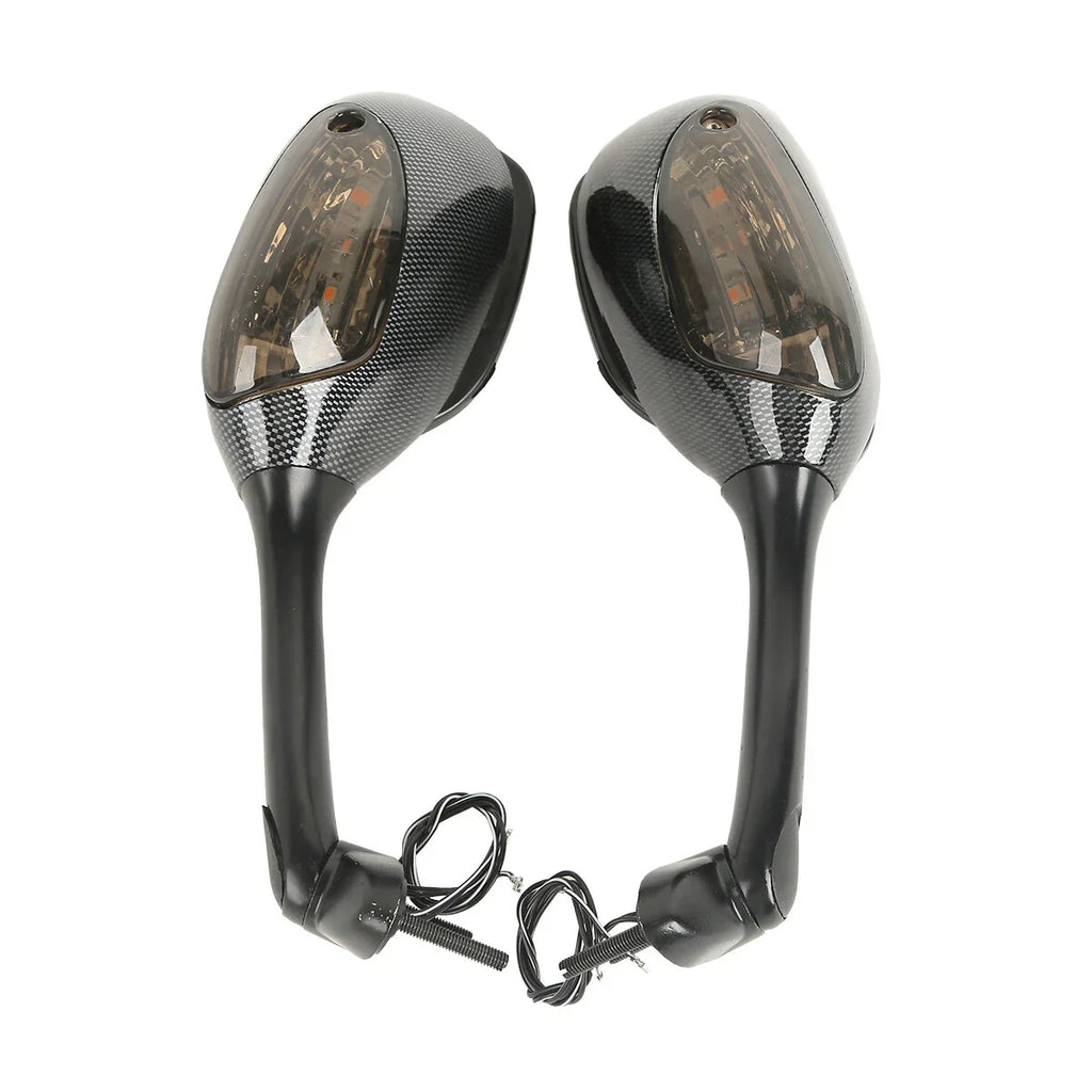 Rearview Mirrors with Turn Signals for Suzuki GSXR600 GSXR750 GSXR1000 (2005-2025)