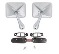 Outside Rearview Door Mirrors Chrome Pair for 1970–1972 Chevy Truck