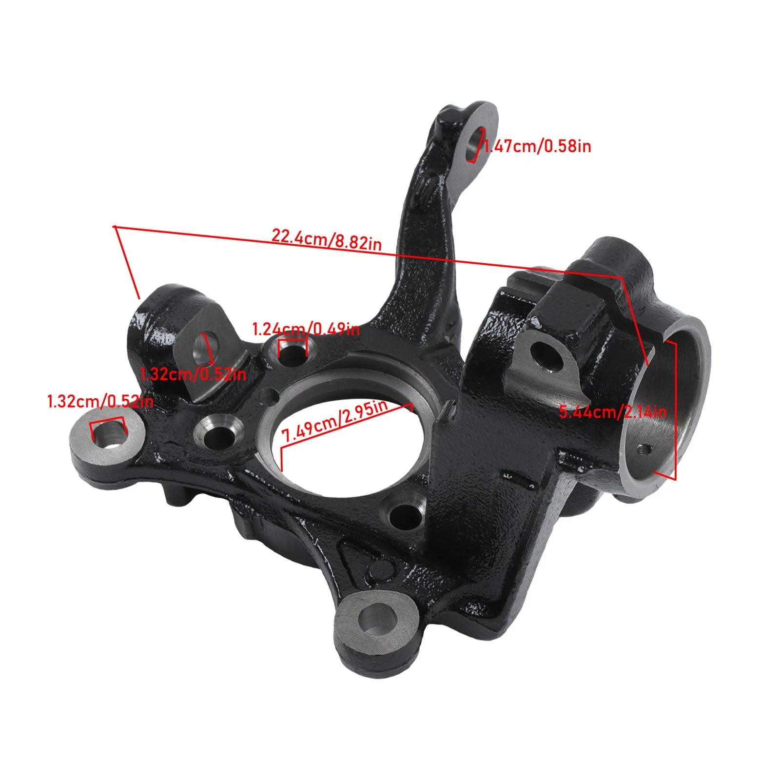 Steering Knuckle Set for Audi VW A3 Q3 Golf (2006-2018)