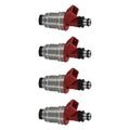 Set of 4 Gas Fuel Injectors for Nissan D21 Pickup (1990–1995)