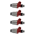 Set of 4 Gas Fuel Injectors for Nissan D21 Pickup (1990–1995)